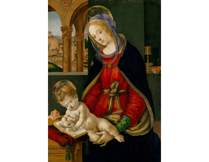 KO V-418 Filippino Lippi - Madonna a dítě