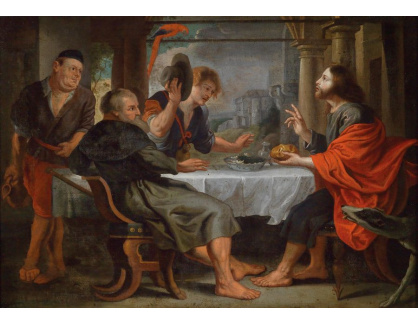 KO VI-214 Peter Paul Rubens - Večeře v Emauzich