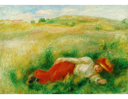 KO VI-245 Pierre-Auguste Renoir - Žena ležící v trávě