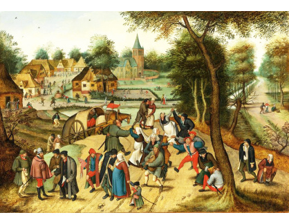 KO VI-249 Pieter Brueghel - Návrat z Kermesse
