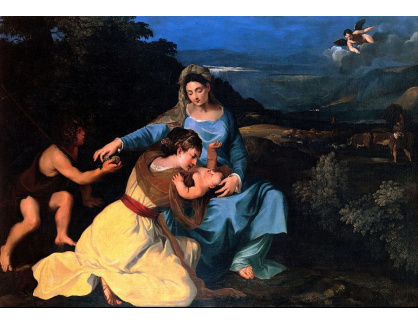 KO VI-275 Pietro da Cortona - Madonna s dítětem, svatá Kateřina a svatý Jan