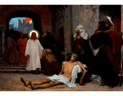 KO VI-312 Rodolpho Amoedo - Studie o Ježíši v Kafarnaum