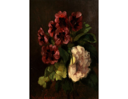 VKZ 132 Gustave Courbet - Kytice z květin