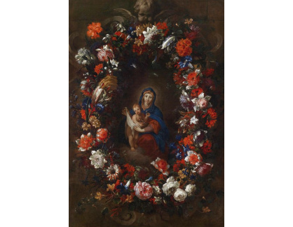 VKZ 310 Giovanni Stanchi dei Fiori - Madonna s dítětem ve věnci z květin
