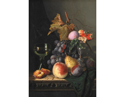 VZ161 Edward Ladell - Zátiší s ovocem