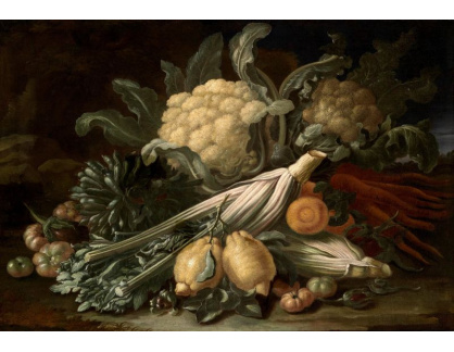 VZ179 Neznámý autor - Zátiší s ovocem a zeleninou