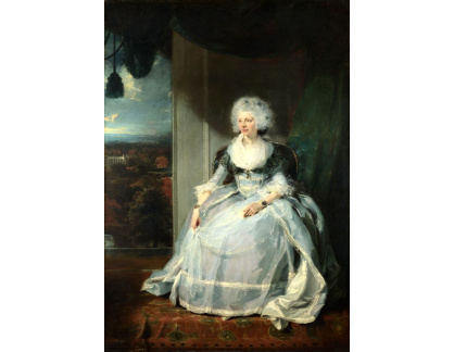PORT-508 Thomas Lawrence - Portrét královny Charlotte
