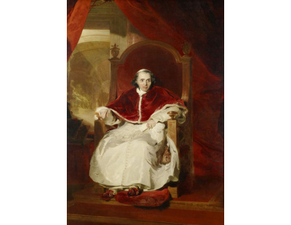 PORT-510 Thomas Lawrence - Portrét papeže Piuse VII