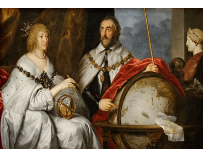 PORT-585 Anthony Van Dyck - Thomas Howard Earl z Arundelu a jeho manželka Alathea