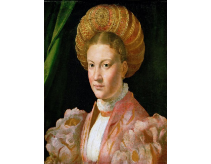 PORT-566 Parmigianino - Portrét mladé ženy
