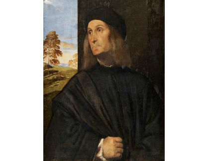 PORT-577 Tizian - Portrét malíře Giovanniho Bellini