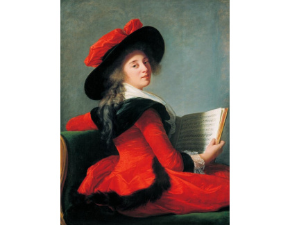 PORT-115 Elisabeth Vigee-Lebrun - Portrét baronky de Crussol