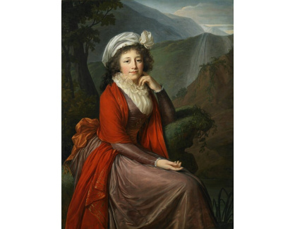 PORT-120 Elisabeth Vigee-Lebrun - Portrét komtesy Marie Theresie Bucquoi