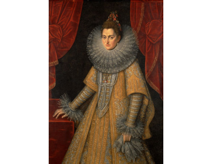 PORT-149 Frans Pourbus - Portrét Isabella Clara Eugenia, rakouská arcivévodkyně