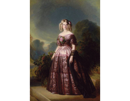 PORT-175 Franz Xavier Winterhalter - Princezna Maria Carolina Augusta Bourbon