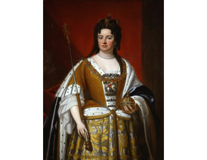 PORT-215 Godfrey Kneller - Portrét královny Anny I