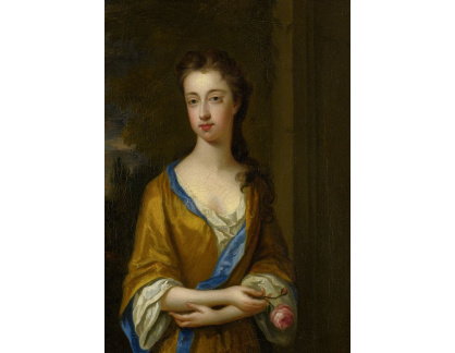 PORT-217 Godfrey Kneller - Portrét vévodkyně z Newcastlu