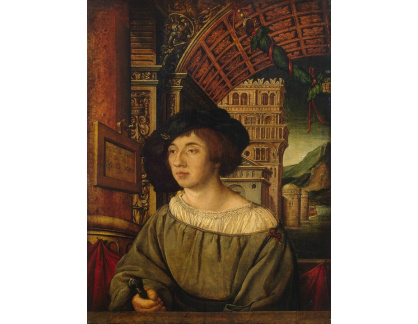 PORT-22 Ambrosius Holbein - Portrét mladého muže