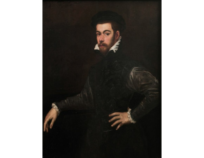 PORT-295 Jacopo Tintoretto - Portrét mladého muže