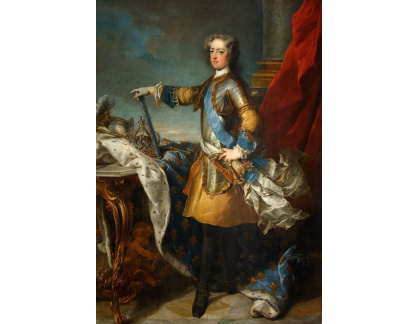 PORT-326 Jean-Baptiste van Loo - Ludvík XV, král Francie a Navarre