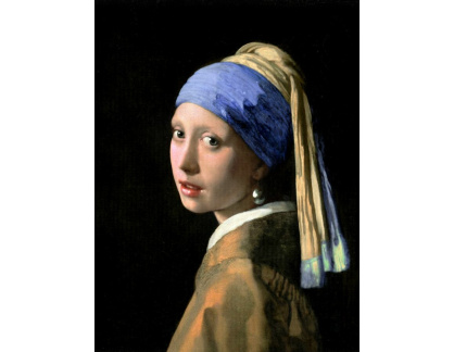 PORT-340 Johannes Vermeer - Dívka s perlovou náušnicí