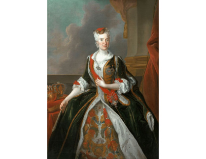PORT-382 Louis de Silvestre - Portrét Marie Josefy Rakouské