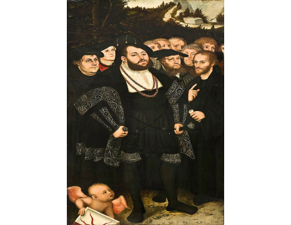 PORT-392 Lucas Cranach - Martin Luther a reformátoři