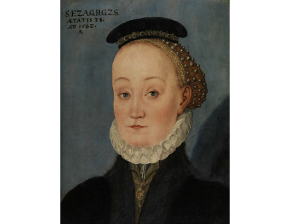 PORT-395 Lucas Cranach - Portrét Lucretie, baronky von Berlepsch