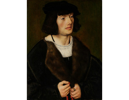 PORT-396 Lucas Cranach - Portrét muže s růžencem