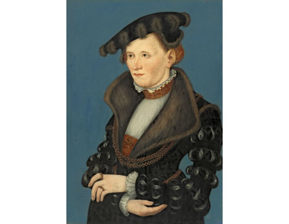 PORT-398 Lucas Cranach - Portrét ženy