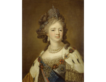 PORT-424 Neznámý autor - Portrét císařovny Marie Fjodorovny