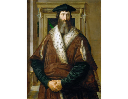 PORT-447 Parmigianino - Portrét Malatesta Baglione