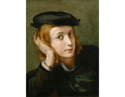 PORT-449 Parmigianino - Portrét mladého muže