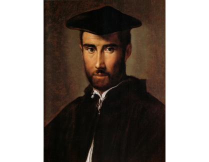 PORT-451 Parmigianino - Portrét muže