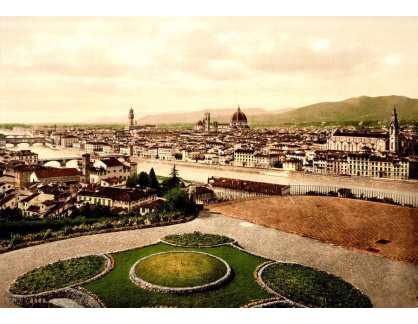Fotochrom VF 7 Panorama Florencie
