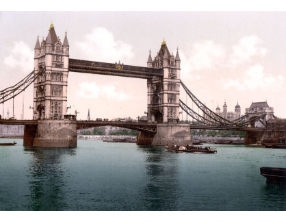 Fotochrom VF 202 Tower Bridge, Londýn