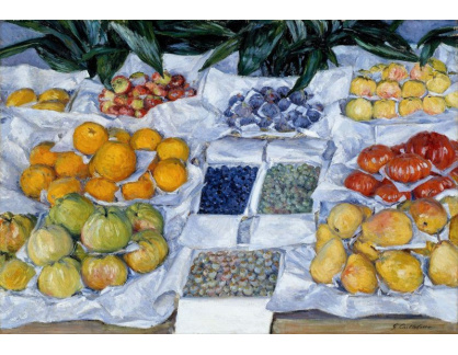 SO X-510 Gustave Caillebotte - Zátiší s ovocem