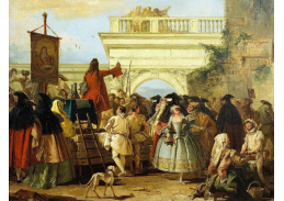 SO X-464 Giovanni Domenico Tiepolo - Šarlatán