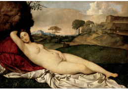 SO X-468 Giorgione - Spící Venuše