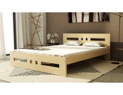 MELIKA, postel 160x200cm, borovicový masiv