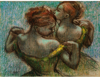 A-190 Edgar Degas - Dvě tanečnice