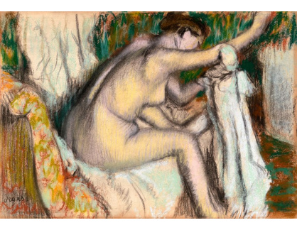 A-209 Edgar Degas - Žena osušující si paže