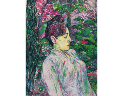 A-229 Henri Toulose-Lautrec - Žena v zahradě