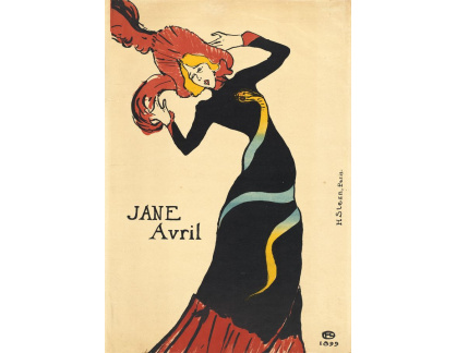 A-240 Henri Toulose-Lautrec - Jane Avril
