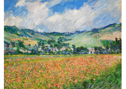 A-283 Claude Monet - Pole máku kolem Giverny