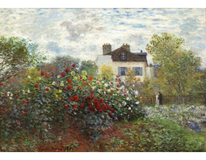 A-341 Claude Monet - Umělcová zahrada v Argenteuil