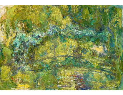 A-349 Claude Monet - Lávka přes rybník leknínů