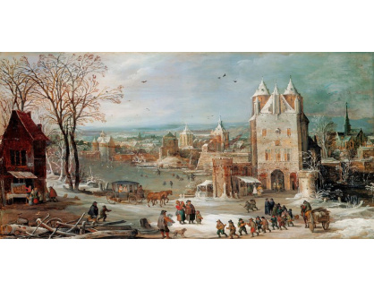 A-1239 Jan Brueghel a Joos de Momper - Zima