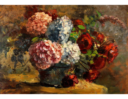 A-1308 Anna Peters - Hortenzie a růže