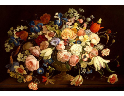 A-1311 Anton Müller - Velké dekorativní květinové zátiší